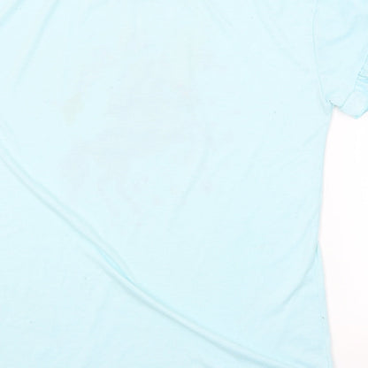 Preworn Womens Blue   Top Pyjama Top Size 12  - UNICORN