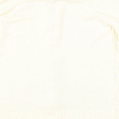 Womens UK Size XS Bonmarché Yellow Full Zip Jumper