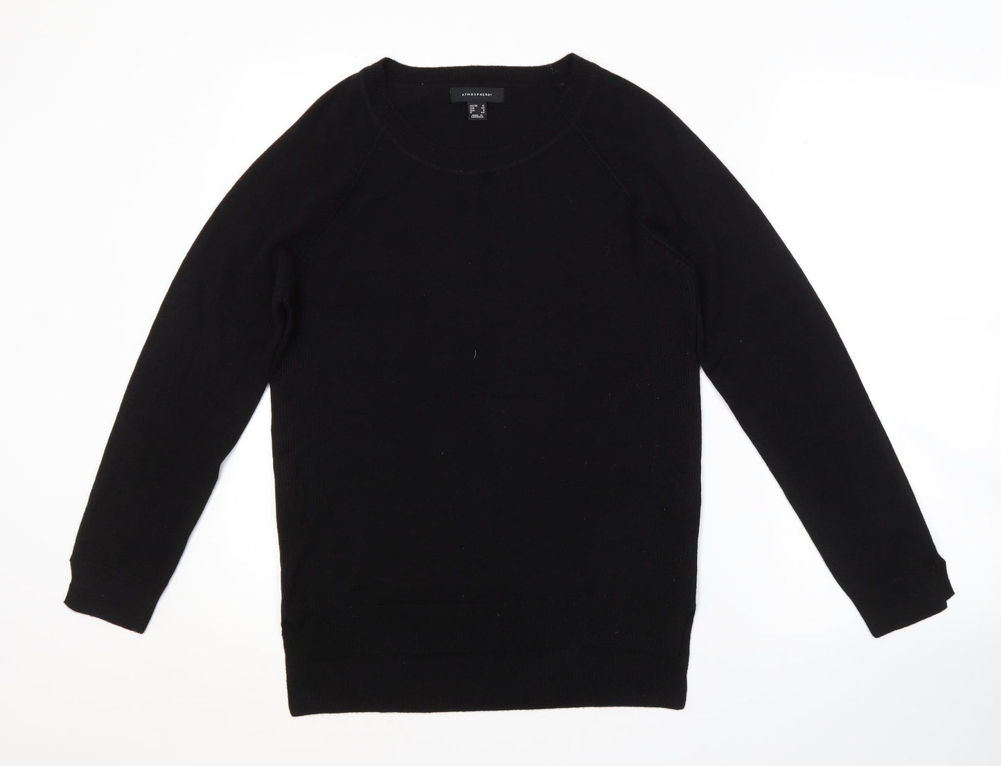 Womens UK Size 12 Atmosphere Black Pullover Jumper