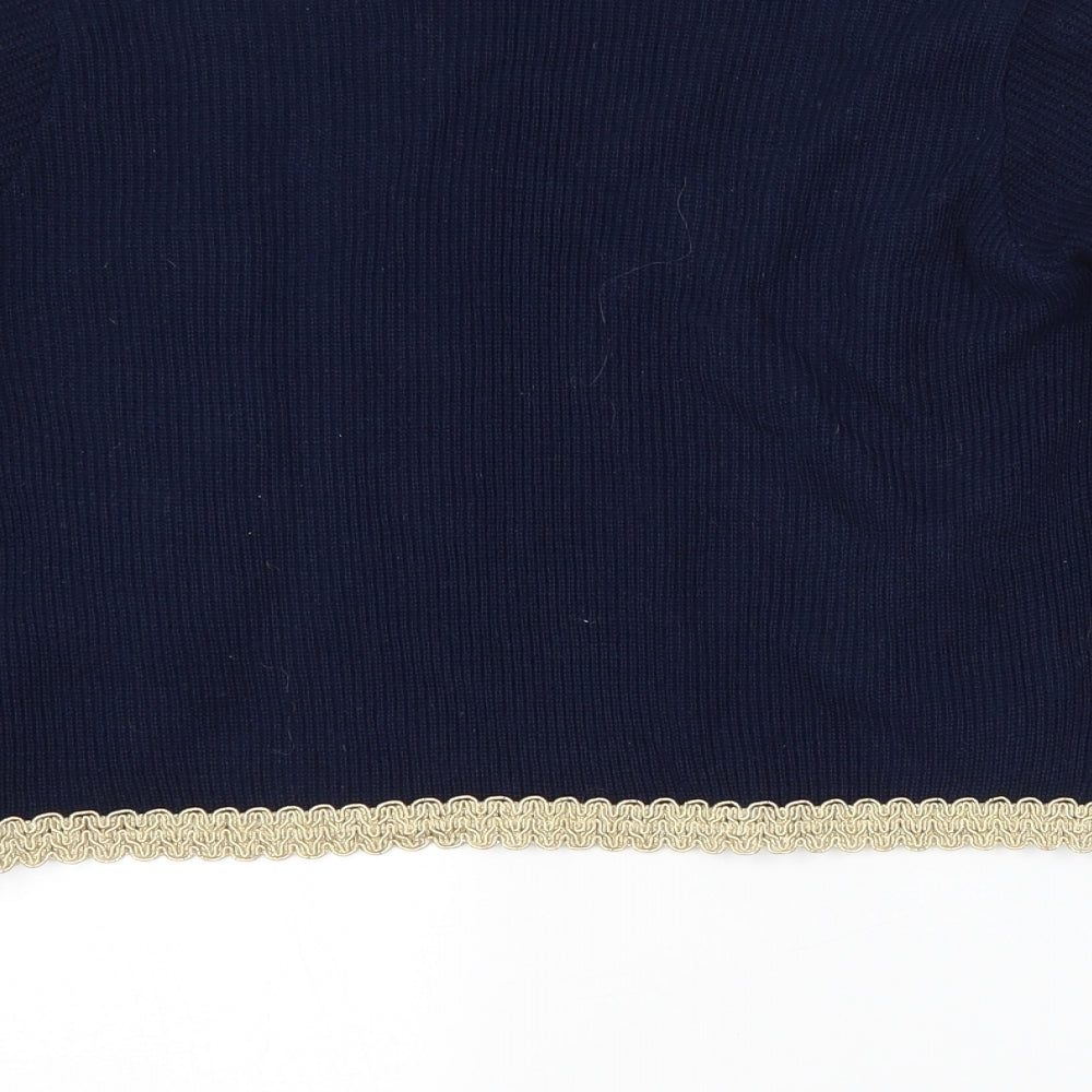 New Look Womens Blue   Cardigan Jumper Size L