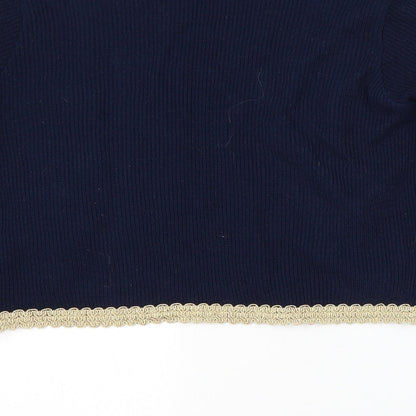 New Look Womens Blue   Cardigan Jumper Size L