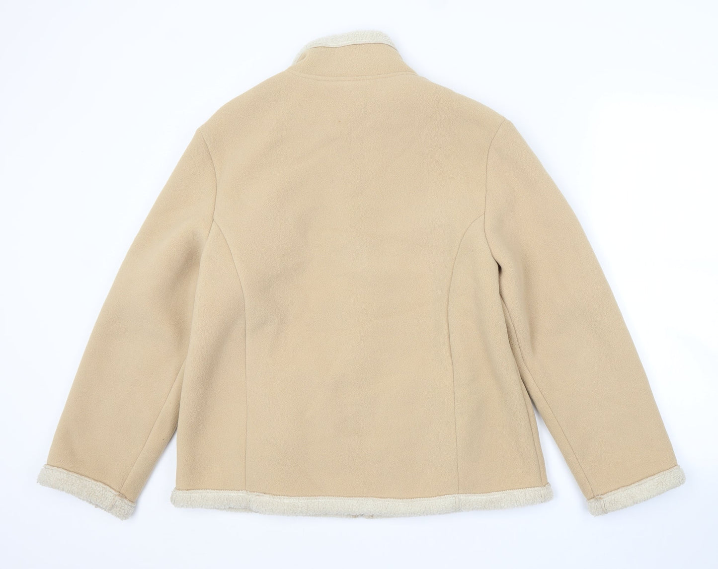 Womens UK Size 12 Preworn Beige Jacket