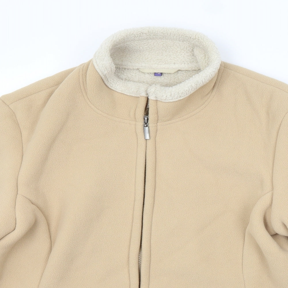 Womens UK Size 12 Preworn Beige Jacket