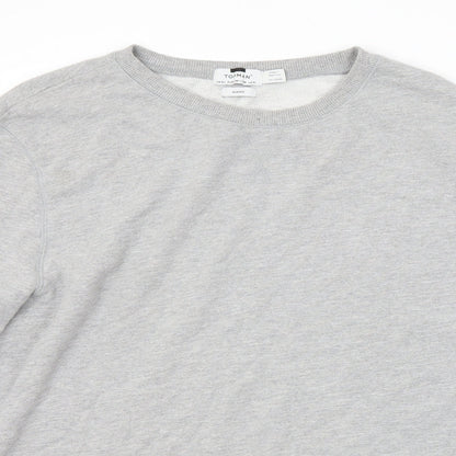 Topman Mens Grey   Pullover Jumper Size XL