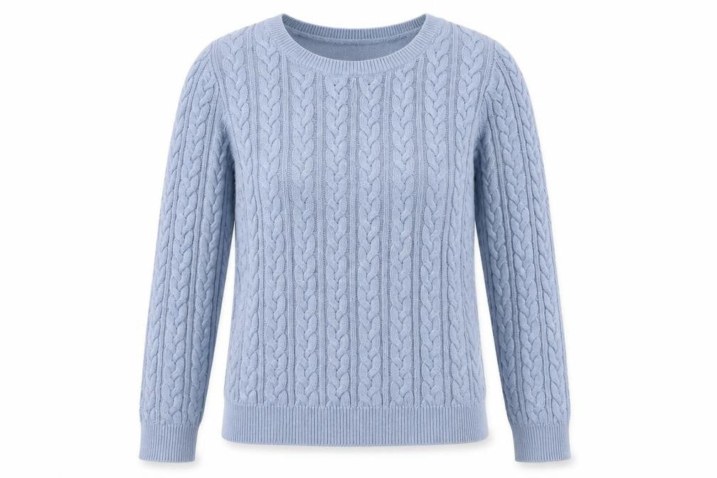 Womens UK Size M H&M Blue Pullover Jumper