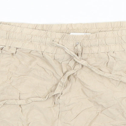 Atmosphere Womens Beige   Cut-Off Shorts Size 10