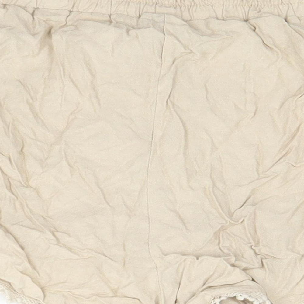 Atmosphere Womens Beige   Cut-Off Shorts Size 10