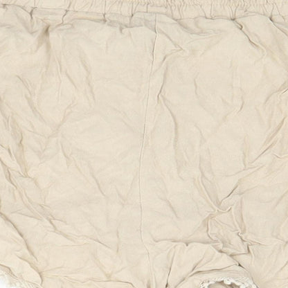 Atmosphere Womens Beige   Cut-Off Shorts Size 10