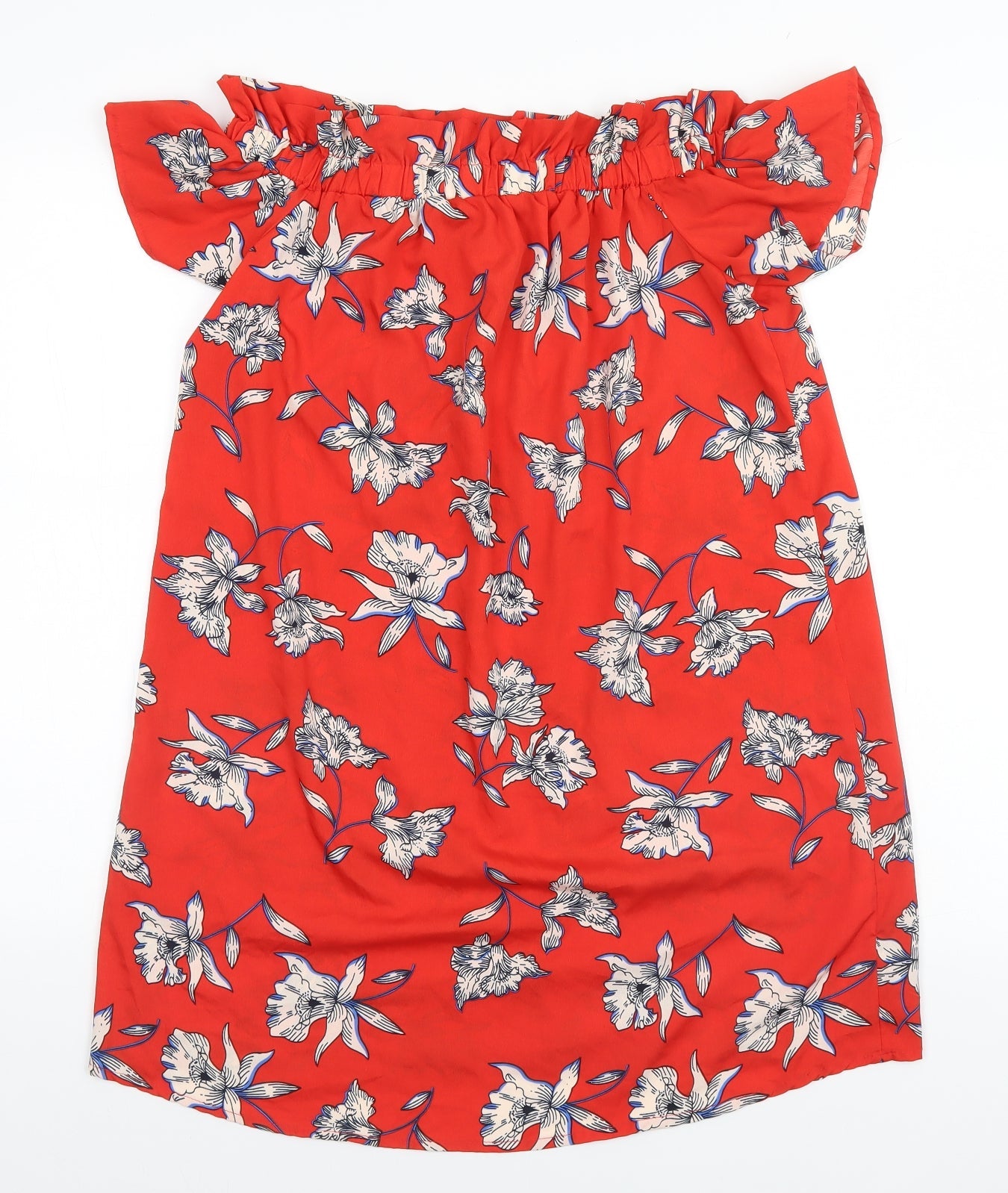 Atmosphere Womens Red Floral  A-Line  Size 10