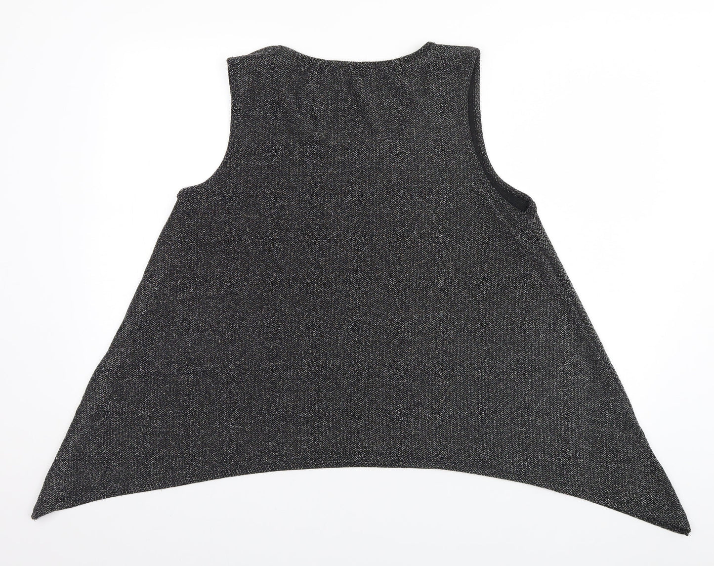 Glamorous Womens Silver   Basic T-Shirt Size 22