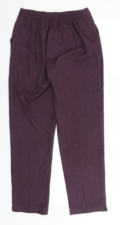 Womens UK Size 14 Emma Collection Regular Fit  Blue Trousers