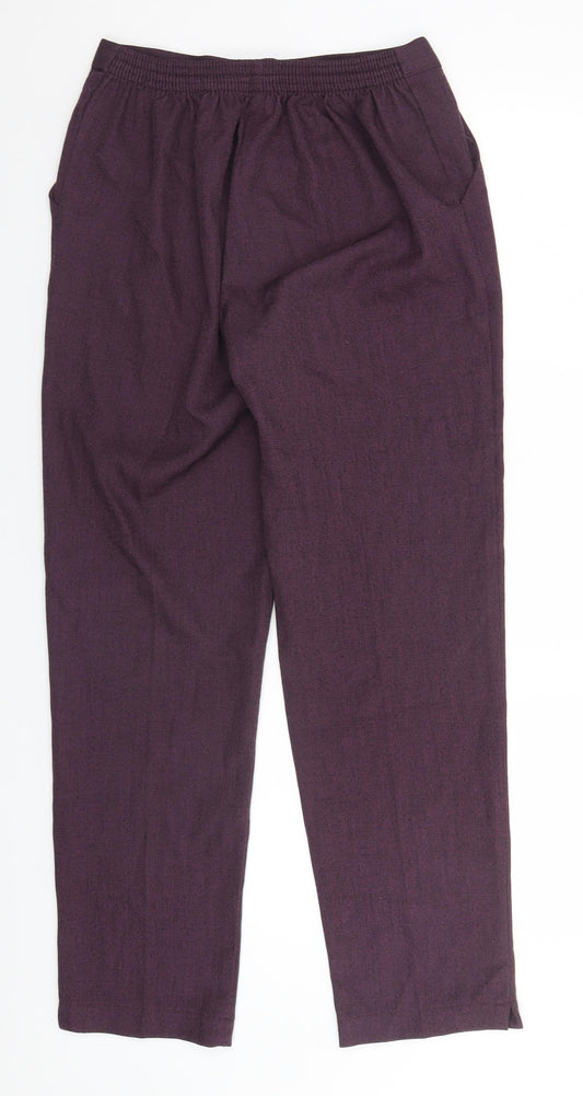 Womens UK Size 14 Emma Collection Regular Fit  Blue Trousers