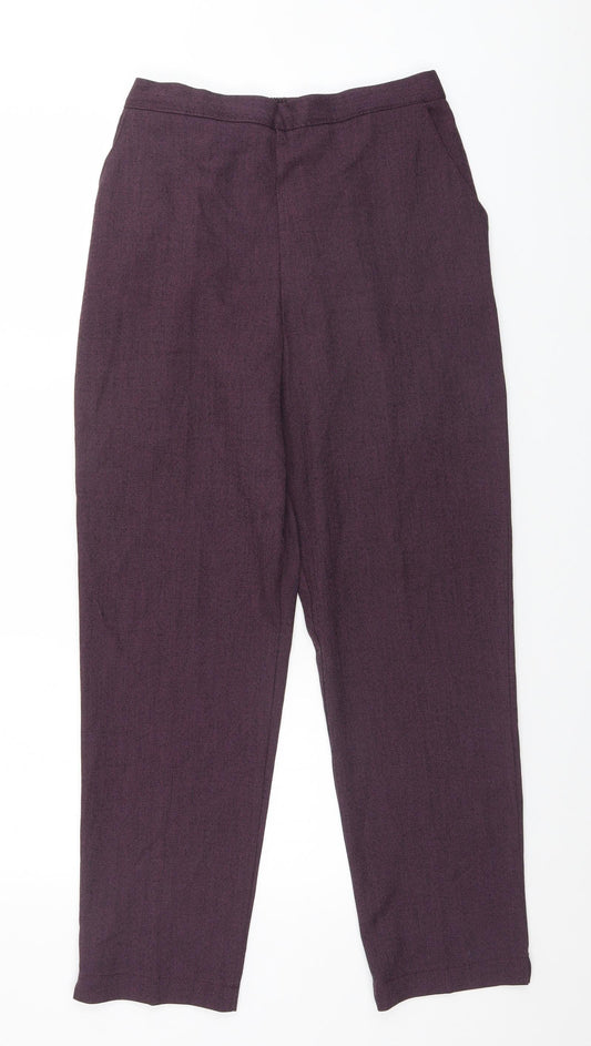 Womens UK Size 14 Emma Collection Regular Fit  Blue Trousers