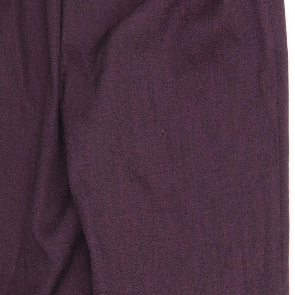 Womens UK Size 14 Emma Collection Regular Fit  Blue Trousers