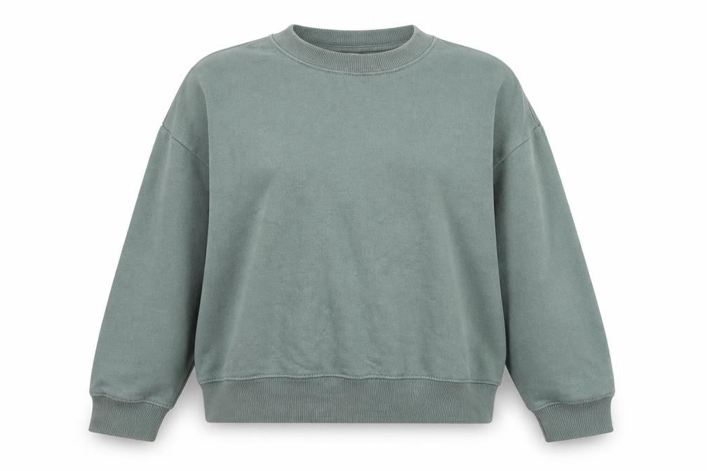 Womens UK Size 14 H&M Green Pullover Jumper