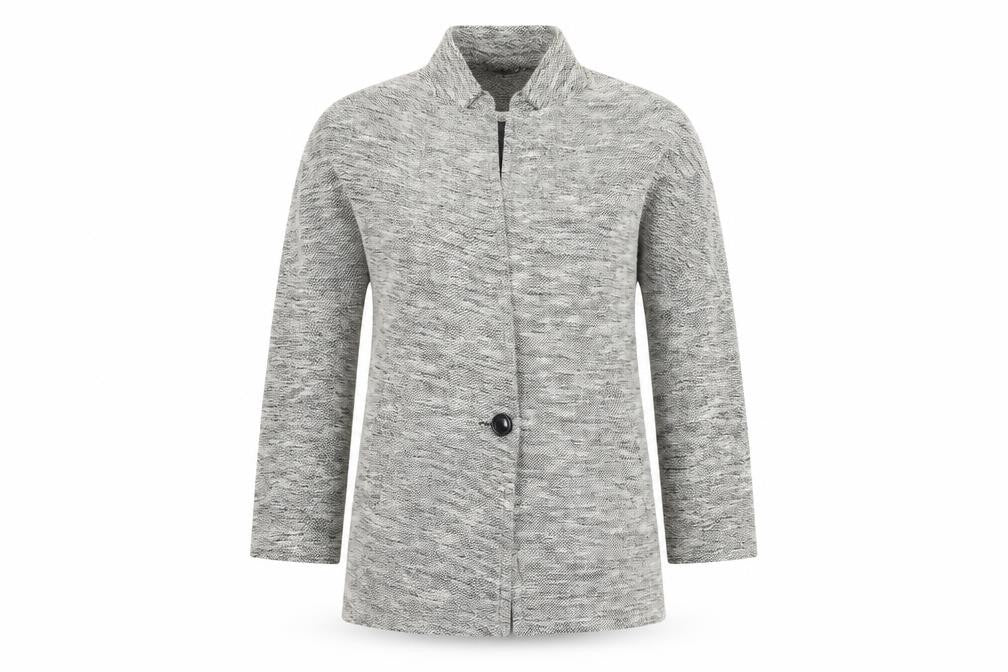 New Look Womens White   Overcoat Jacket Size 6