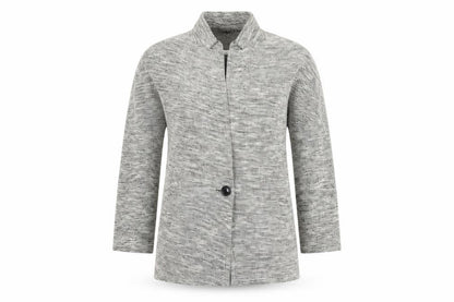 New Look Womens White   Overcoat Jacket Size 6