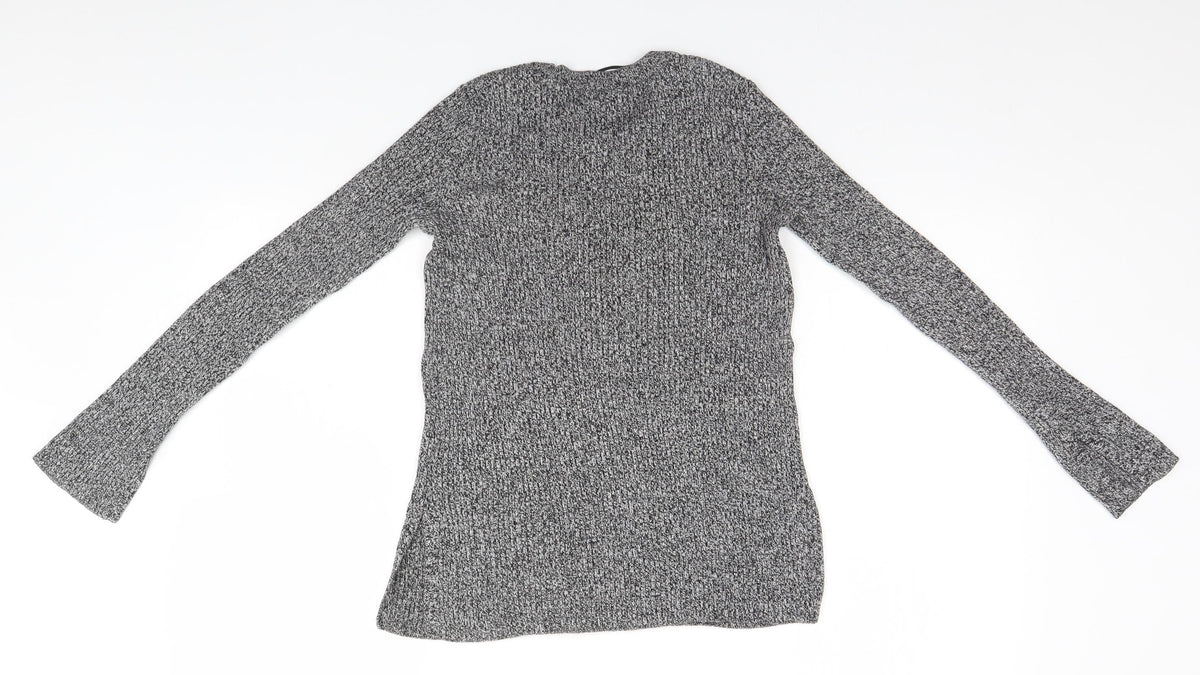 Womens UK Size S H&M Grey Pullover Jumper