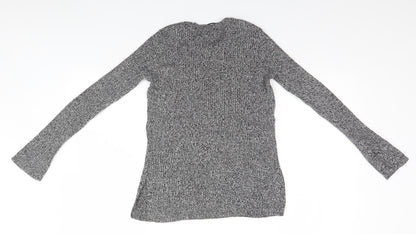 Womens UK Size S H&M Grey Pullover Jumper