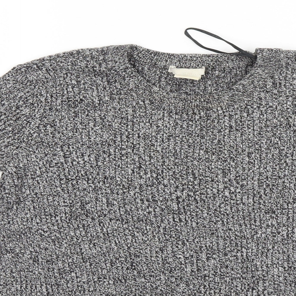 Womens UK Size S H&M Grey Pullover Jumper