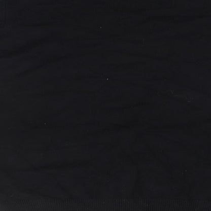 Womens UK Size 12 Plum Tree Black Pullover Jumper