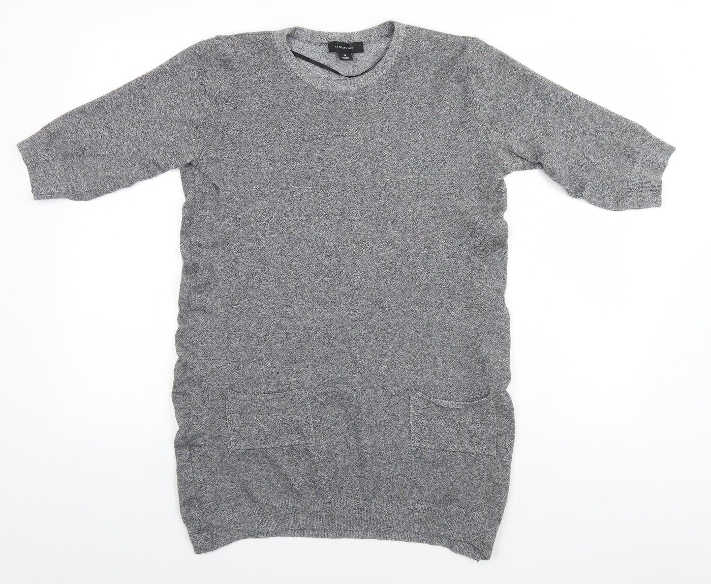 Womens UK Size 10 Atmosphere Grey Pullover Jumper