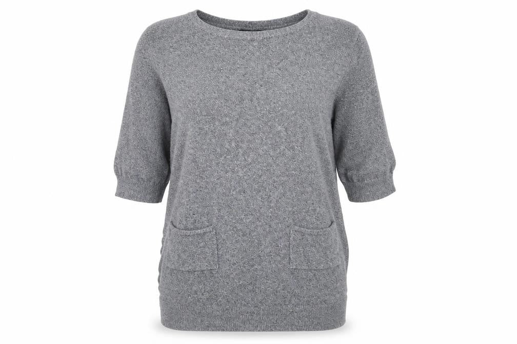 Womens UK Size 10 Atmosphere Grey Pullover Jumper