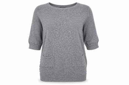 Womens UK Size 10 Atmosphere Grey Pullover Jumper