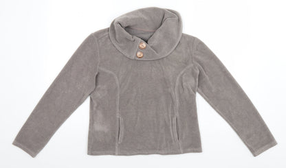 Womens UK Size M Per Una Grey Pullover Jumper
