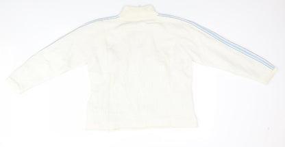 Womens UK Size 20 Marks and Spencer White Pullover Jumper