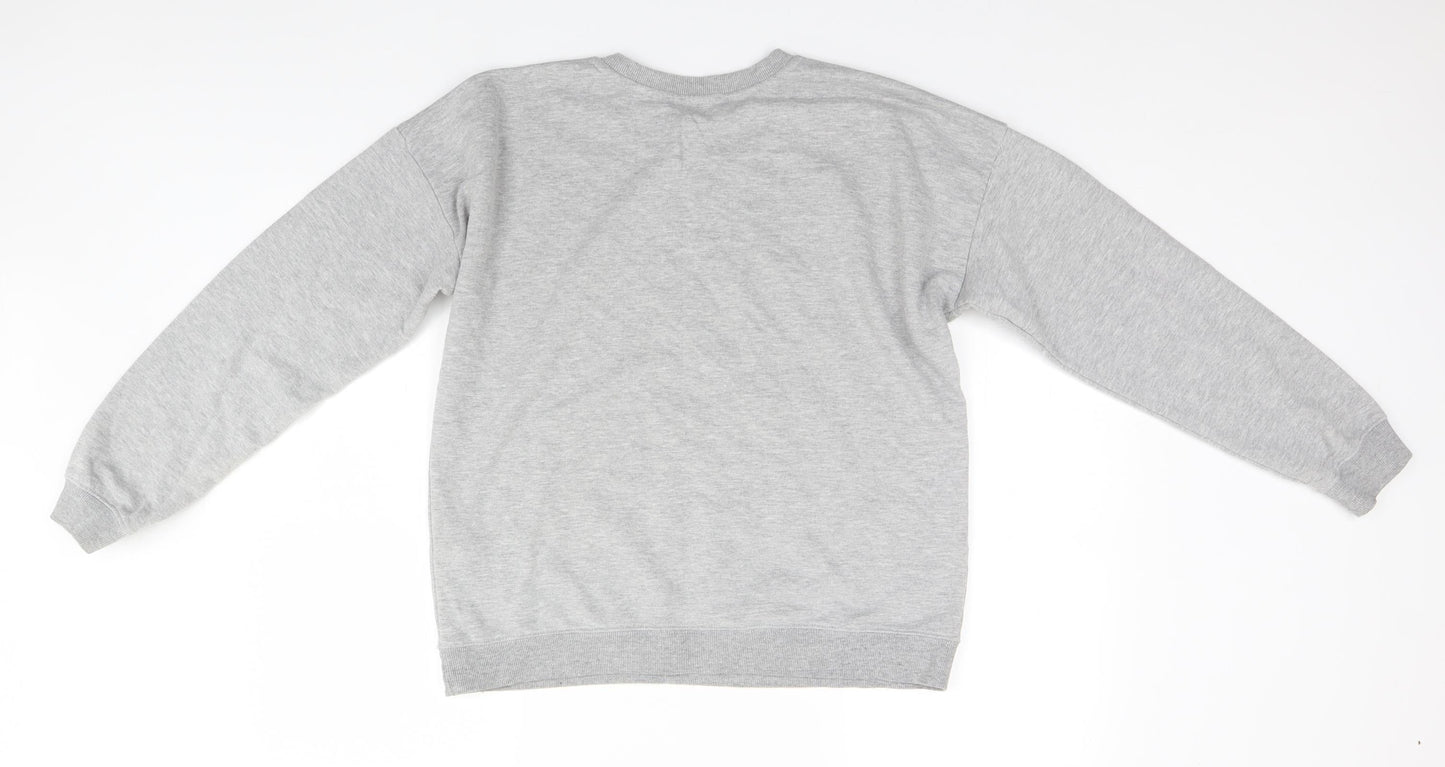 Womens UK Size 14 New Look Grey Pullover Jumper