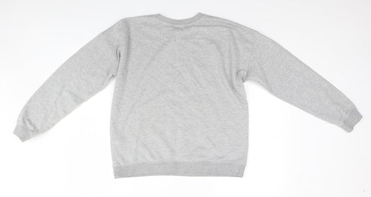 Womens UK Size 14 New Look Grey Pullover Jumper
