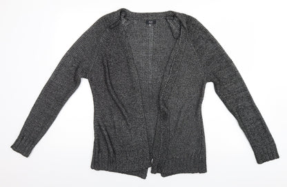 F&F Womens Silver   Cardigan Jumper Size 14