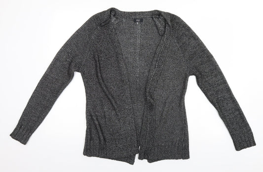 F&F Womens Silver   Cardigan Jumper Size 14