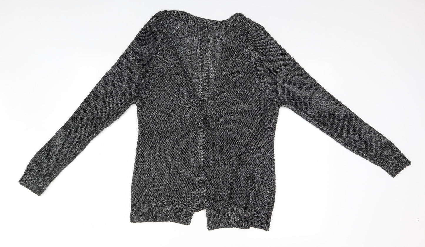 F&F Womens Silver   Cardigan Jumper Size 14