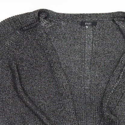 F&F Womens Silver   Cardigan Jumper Size 14