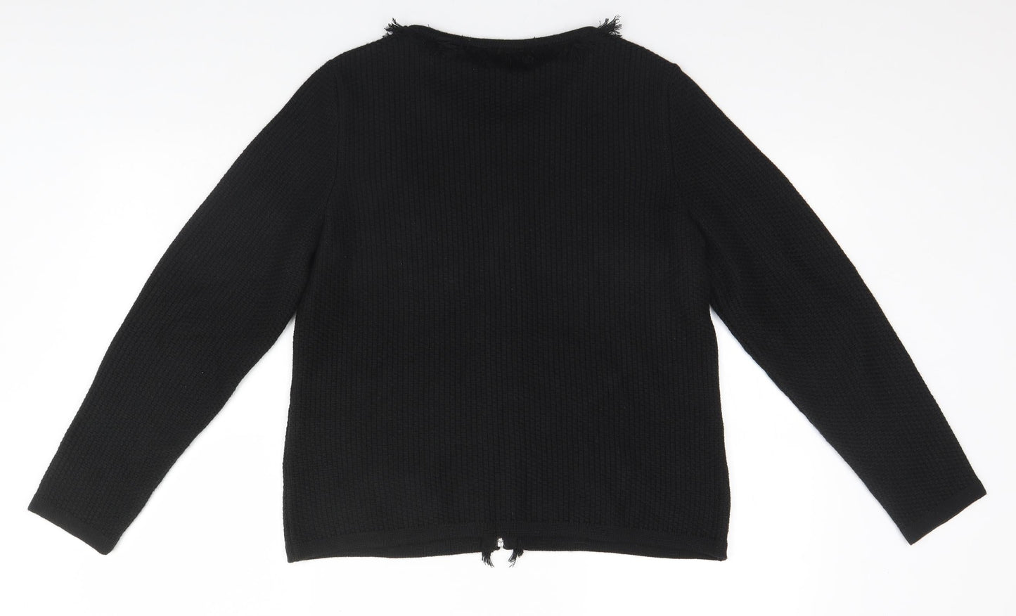 Womens UK Size 10 Rabe Black Cardigan Jumper