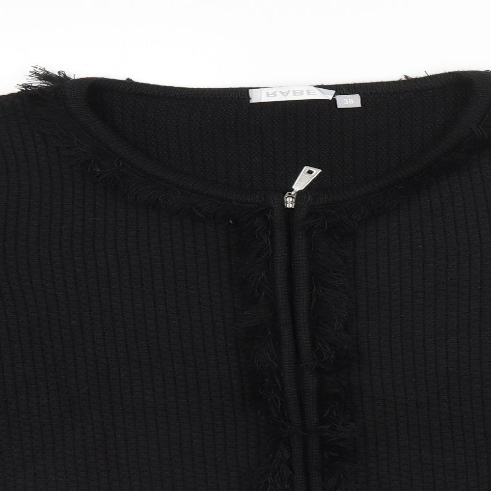 Womens UK Size 10 Rabe Black Cardigan Jumper