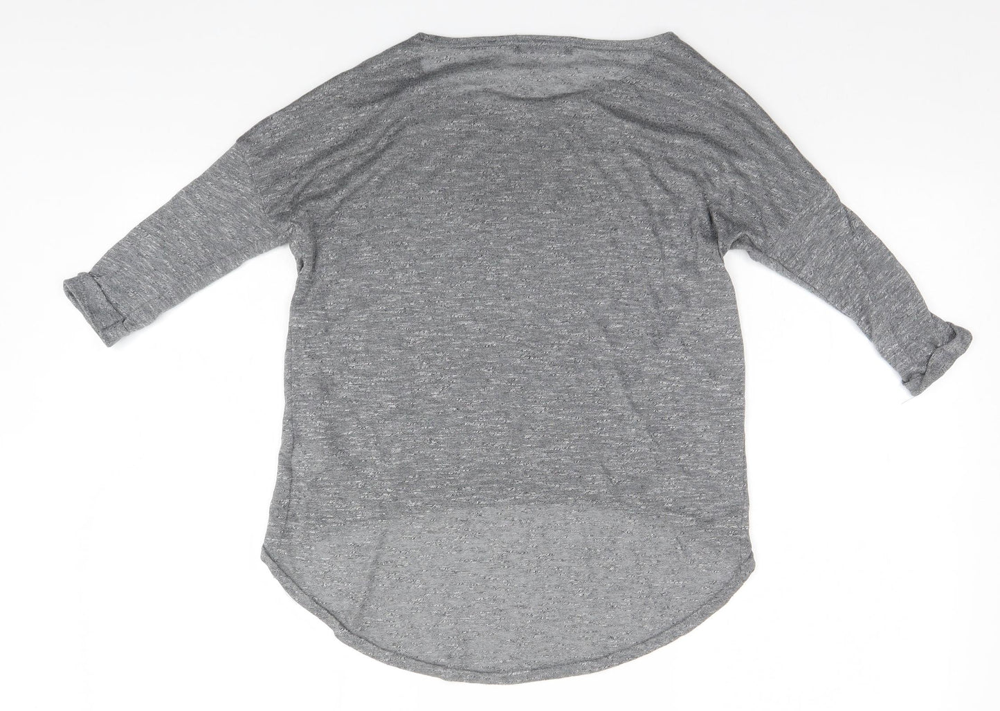 Womens UK Size M Missguided Silver Basic Polo