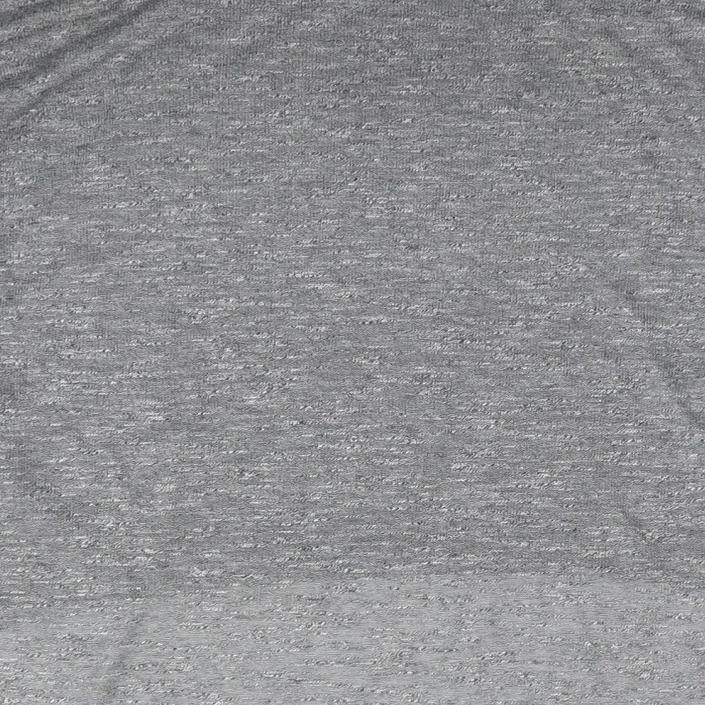 Womens UK Size M Missguided Silver Basic Polo
