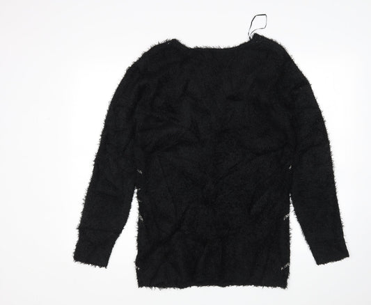 Heart &  Soul Womens Multicoloured Argyle/Diamond  Pullover Jumper Size 12  - Christams