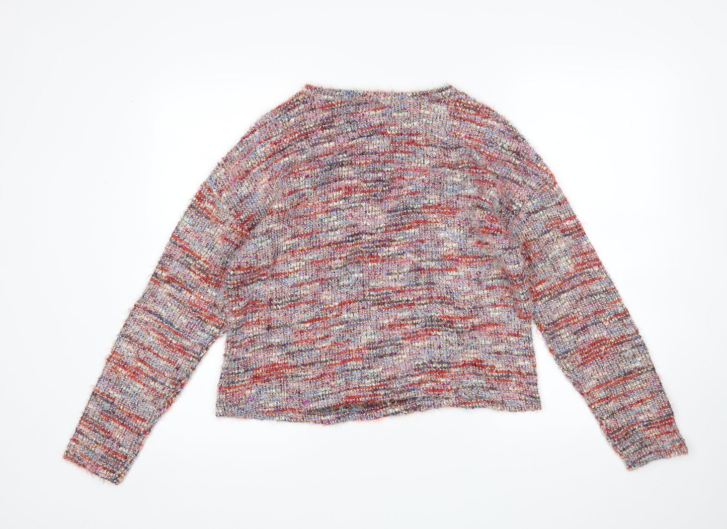 Womens UK Size M New Look Multicoloured Pullover Jumper