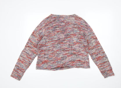 Womens UK Size M New Look Multicoloured Pullover Jumper