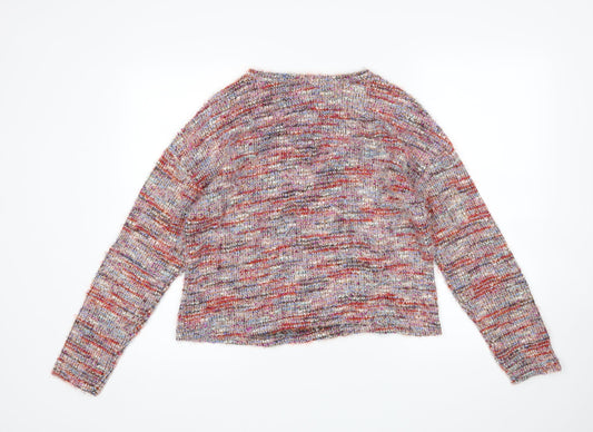 Womens UK Size M New Look Multicoloured Pullover Jumper
