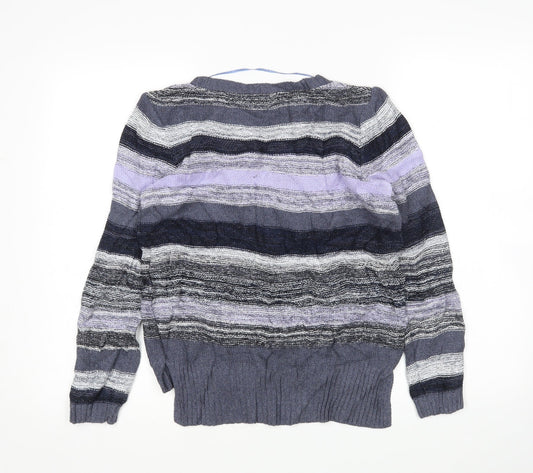 Womens UK Size 8 Atmosphere Multicoloured Pullover Jumper