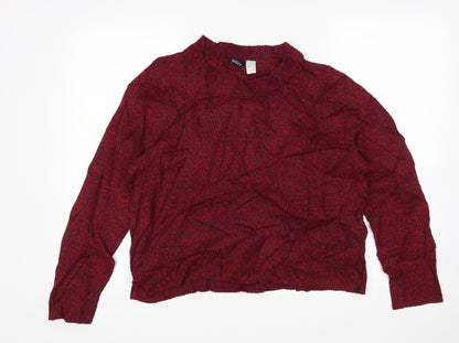 Womens UK Size L H&M Multicoloured Pullover Jumper