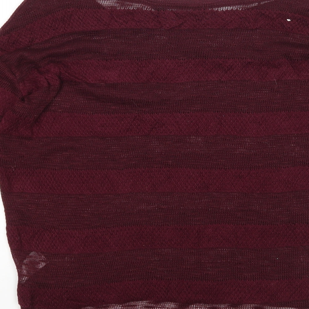 Womens UK Size 10 Dorothy Perkins Purple Pullover Jumper