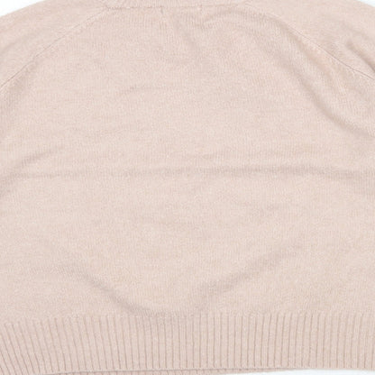 Primark Womens Pink   Pullover Jumper Size M