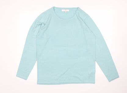 Womens UK Size 12 Julipa Green Pullover Jumper