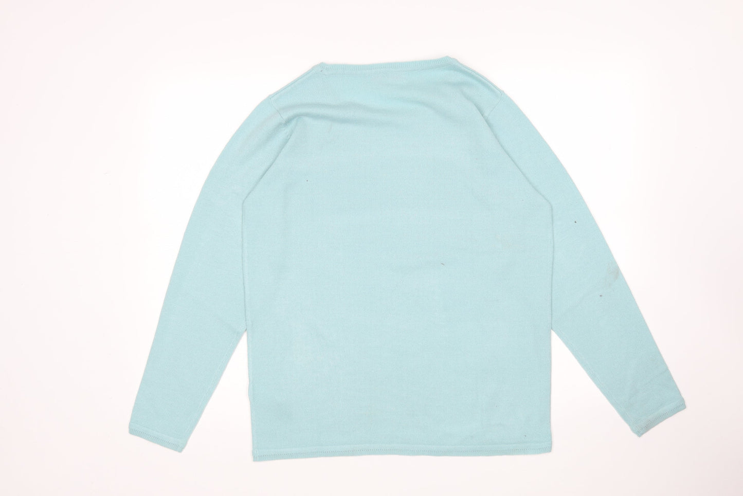 Womens UK Size 12 Julipa Green Pullover Jumper